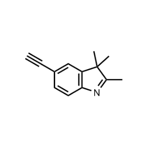 5-Ethynyl-2,3,3-trimethyl-3H-indole|CS-1366238