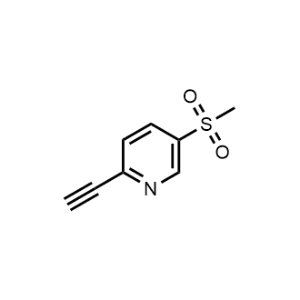 2-Ethynyl-5-(methylsulfonyl)pyridine|CS-1366239