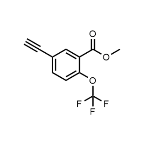 Methyl 5-ethynyl-2-(trifluoromethoxy)benzoate|CS-1366247