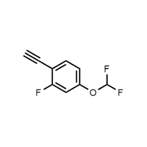 4-(Difluoromethoxy)-1-ethynyl-2-fluorobenzene|CS-1366257