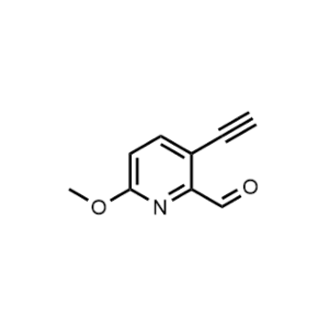 3-Ethynyl-6-methoxypicolinaldehyde|CS-1366269