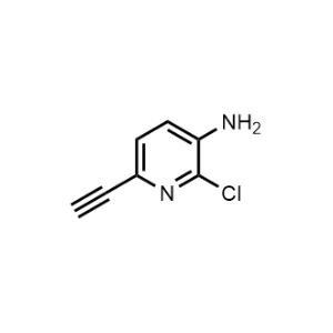 2-Chloro-6-ethynylpyridin-3-amine|CS-1366271
