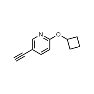 2-Cyclobutoxy-5-ethynylpyridine|CS-1366276