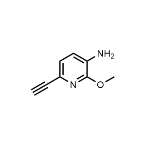 6-Ethynyl-2-methoxypyridin-3-amine|CS-1366285