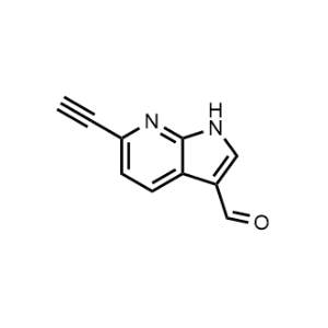 6-Ethynyl-1H-pyrrolo[2,3-b]pyridine-3-carbaldehyde|CS-1366322