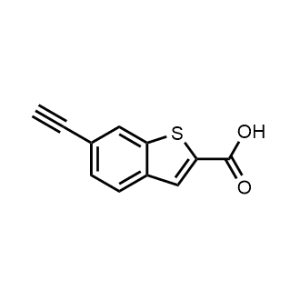 6-Ethynylbenzo[b]thiophene-2-carboxylic acid|CS-1366328