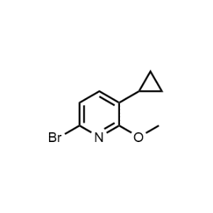 6-Bromo-3-cyclopropyl-2-methoxypyridine|CS-1366532