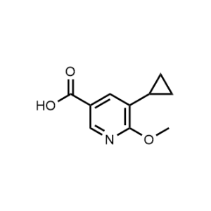 5-Cyclopropyl-6-methoxynicotinic acid|CS-1366537