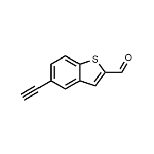 5-Ethynylbenzo[b]thiophene-2-carbaldehyde|CS-1366553