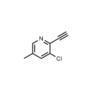 3-Chloro-2-ethynyl-5-methylpyridine|CS-1366564