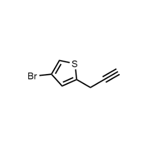 4-Bromo-2-(prop-2-yn-1-yl)thiophene|CS-1366568