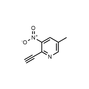 2-Ethynyl-5-methyl-3-nitropyridine|CS-1366570