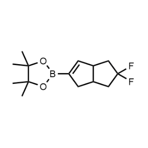 2-(5,5-Difluoro-1,3a,4,5,6,6a-hexahydropentalen-2-yl)-4,4,5,5-tetramethyl-1,3,2-dioxaborolane|CS-1366572