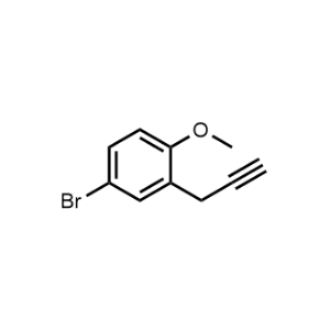 4-Bromo-1-methoxy-2-(prop-2-yn-1-yl)benzene|CS-1366573