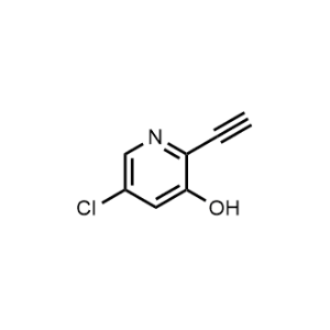 5-Chloro-2-ethynylpyridin-3-ol|CS-1366575