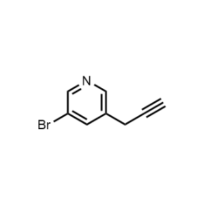 3-Bromo-5-(prop-2-yn-1-yl)pyridine|CS-1366576