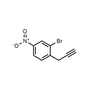 2-Bromo-4-nitro-1-(prop-2-yn-1-yl)benzene|CS-1366581