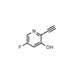 2-Ethynyl-5-fluoropyridin-3-ol|CS-1366584