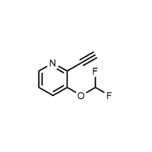 3-(Difluoromethoxy)-2-ethynylpyridine|CS-1366603