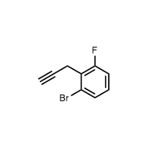 1-Bromo-3-fluoro-2-(prop-2-yn-1-yl)benzene|CS-1366611