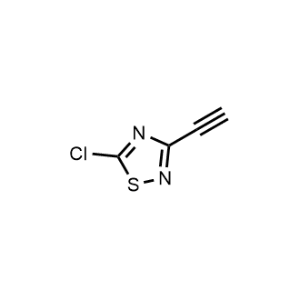5-Chloro-3-ethynyl-1,2,4-thiadiazole|CS-1366612