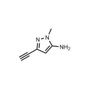 3-Ethynyl-1-methyl-1H-pyrazol-5-amine|CS-1366631