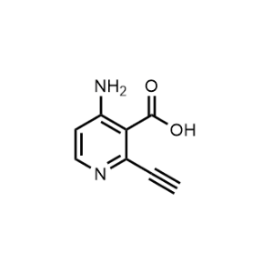 4-Amino-2-ethynylnicotinic acid|CS-1366640