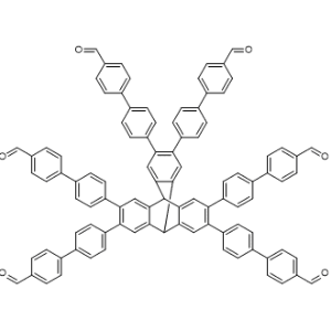 4',4''',4''''',4''''''',4''''''''',4'''''''''''-(9,10-Dihydro-9,10-[1,2]benzenoanthracene-2,3,6,7,14,15-hexayl)hexakis([1,1'-biphenyl]-4-carbaldehyde)|CS-1366714