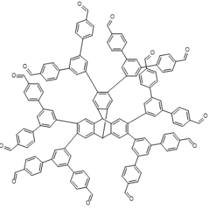 5',5'''',5''''''',5'''''''''',5''''''''''''',5''''''''''''''''-(9,10-Dihydro-9,10-[1,2]benzenoanthracene-2,3,6,7,14,15-hexayl)hexakis([1,1':3',1''-terphenyl]-4,4''-dicarbaldehyde)|CS-1366718