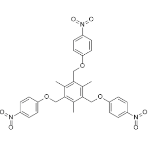 4,4',4''-(((2,4,6-Trimethylbenzene-1,3,5-triyl)tris(methylene))tris(oxy))tris(nitrobenzene)|CS-1366724