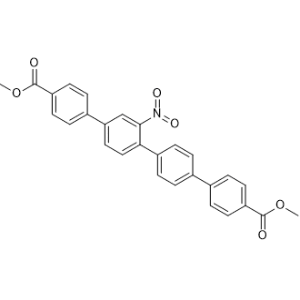 Dimethyl 2''-nitro-[1,1':4',1'':4'',1'''-quaterphenyl]-4,4'''-dicarboxylate|CS-1366725