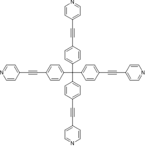 Tetrakis(4-(pyridin-4-ylethynyl)phenyl)methane|CS-1366749