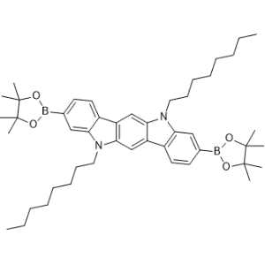 5,11-Dioctyl-3,9-bis(4,4,5,5-tetramethyl-1,3,2-dioxaborolan-2-yl)-5,11-dihydroindolo[3,2-b]carbazole|CS-1366790
