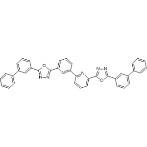 6,6'-Bis(5-([1,1'-biphenyl]-3-yl)-1,3,4-oxadiazol-2-yl)-2,2'-bipyridine|CS-1366798