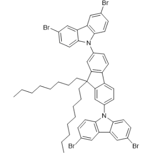 9,9'-(9,9-Dioctyl-9H-fluorene-2,7-diyl)bis(3,6-dibromo-9H-carbazole)|CS-1366807