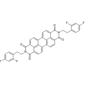 2,9-Bis(2,4-difluorophenethyl)anthra[2,1,9-def:6,5,10-d'E'f']diisoquinoline-1,3,8,10(2H,9H)-tetraone|CS-1366818