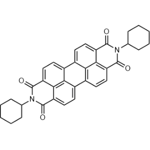 2,9-Dicyclohexylanthra[2,1,9-def:6,5,10-d'E'f']diisoquinoline-1,3,8,10(2H,9H)-tetraone|CS-1366820