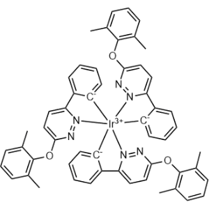 Tris[2-[6-(2,6-dimethylphenoxy)-3-pyridazinyl-κN2]phenyl-κC]iridium|CS-1366829