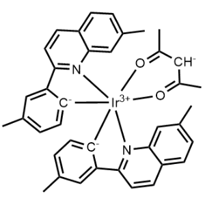 Bis[4-methyl-2-(7-methyl-2-quinolinyl-κN)phenyl-κC](2,4-pentanedionato-κO2,κO4)iridium|CS-1366838