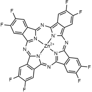 (SP-4-1)-[2,3,9,10,16,17,23,24-Octafluoro-29H,31H-phthalocyaninato(2-)-κN29,κN30,κN31,κN32]zinc|CS-1366839
