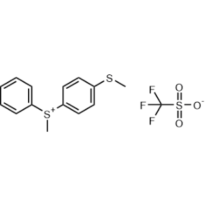 Methyl(4-(methylthio)phenyl)(phenyl)sulfonium trifluoromethanesulfonate|CS-1366841