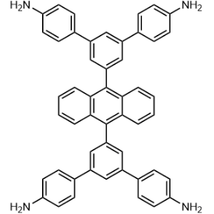 5'-(10-(4,4''-Diamino-[1,1':3',1''-terphenyl]-5'-yl)anthracen-9-yl)-[1,1':3',1''-terphenyl]-4,4''-diamine|CS-1366887