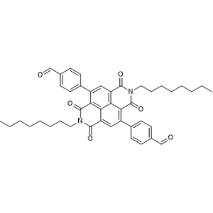 4,4'-(2,7-Dioctyl-1,3,6,8-tetraoxo-1,2,3,6,7,8-hexahydrobenzo[lmn][3,8]phenanthroline-4,9-diyl)dibenzaldehyde|CS-1366896