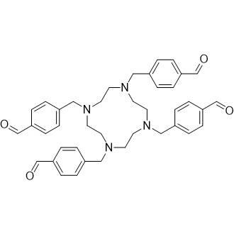 4,4',4'',4'''-((1,4,7,10-Tetraazacyclododecane-1,4,7,10-tetrayl)tetrakis(methylene))tetrabenzaldehyde|CS-1366906