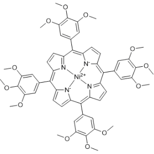 (SP-4-1)-[5,10,15,20-Tetrakis(3,4,5-trimethoxyphenyl)-21H,23H-porphinato(2-)-κN21,κN22,κN23,κN24]nickel|CS-1366910