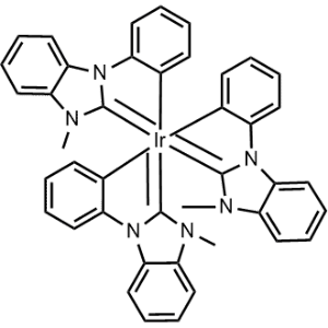 Iridium, tris[(3-methyl-1H-benzimidazol-1-yl-2(3H)-ylidene)-1,2-phenylene]-, (OC-6-21)-|CS-1367048
