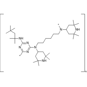 Poly[[6-[(1,1,3,3-tetramethylbutyl)amino]-1,3,5-triazine-2,4-diyl][(2,2,6,6-tetramethyl-4-piperidinyl)imino]-1,6-hexanediyl[(2,2,6,6-tetramethyl-4-piperidinyl)imino]]|CS-1367053