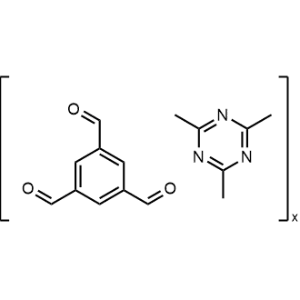 1,3,5-Benzenetricarboxaldehyde, polymer with 2,4,6-trimethyl-1,3,5-triazine|CS-1367064
