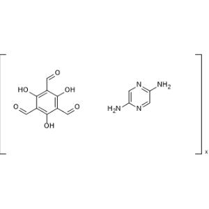 1,3,5-Benzenetricarboxaldehyde, 2,4,6-trihydroxy-, polymer with 2,5-pyrazinediamine|CS-1367071