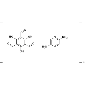 1,3,5-Benzenetricarboxaldehyde, 2,4,6-trihydroxy-, polymer with 2,5-pyridinediamine|CS-1367072